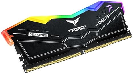 TEAMGROUP T-Force Delta RGB DDR5 Ram 32GB (2x16GB) 6000MHz PC5-48000 CL38 TEAMGROUP T-Force Delta RGB DDR5 Ram 32GB (2x16GB) 6000MHz PC5-48000 CL38